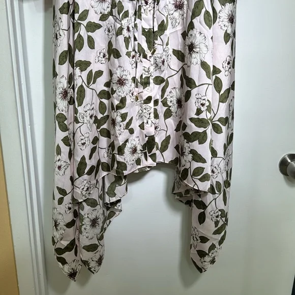 Lauren Ralph Lauren Floral Button-Up Blouse, 2 - Picture 10 of 14